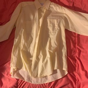 Eggshell yellow shirt